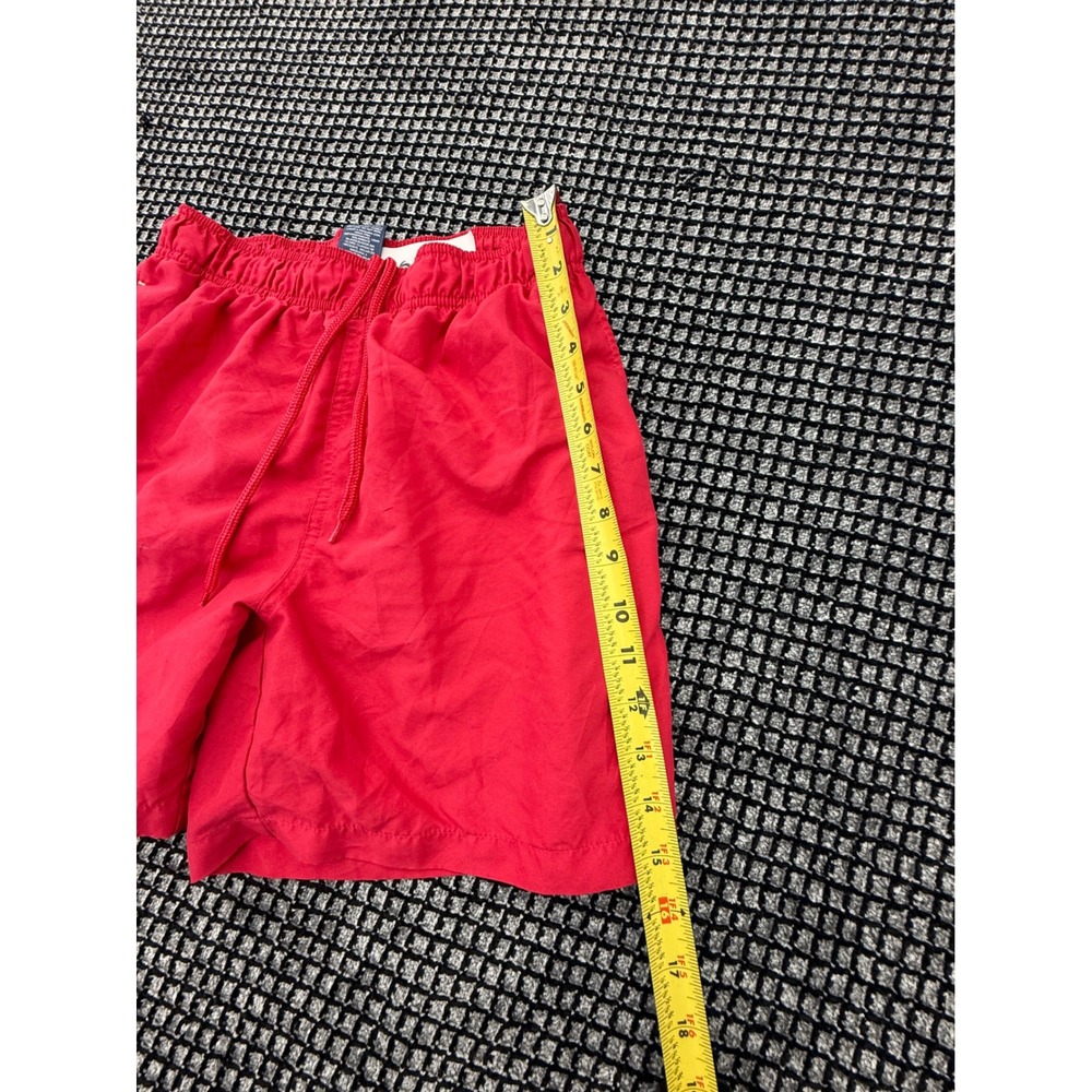 George Swim Trunks Mens Medium Raspberry Red Excellent Mesh‎ Lined